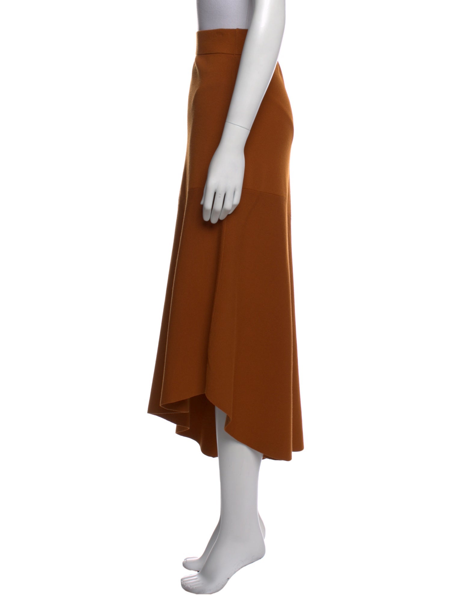 A.L.C. Ruffle Embellishment Midi Length Skirt