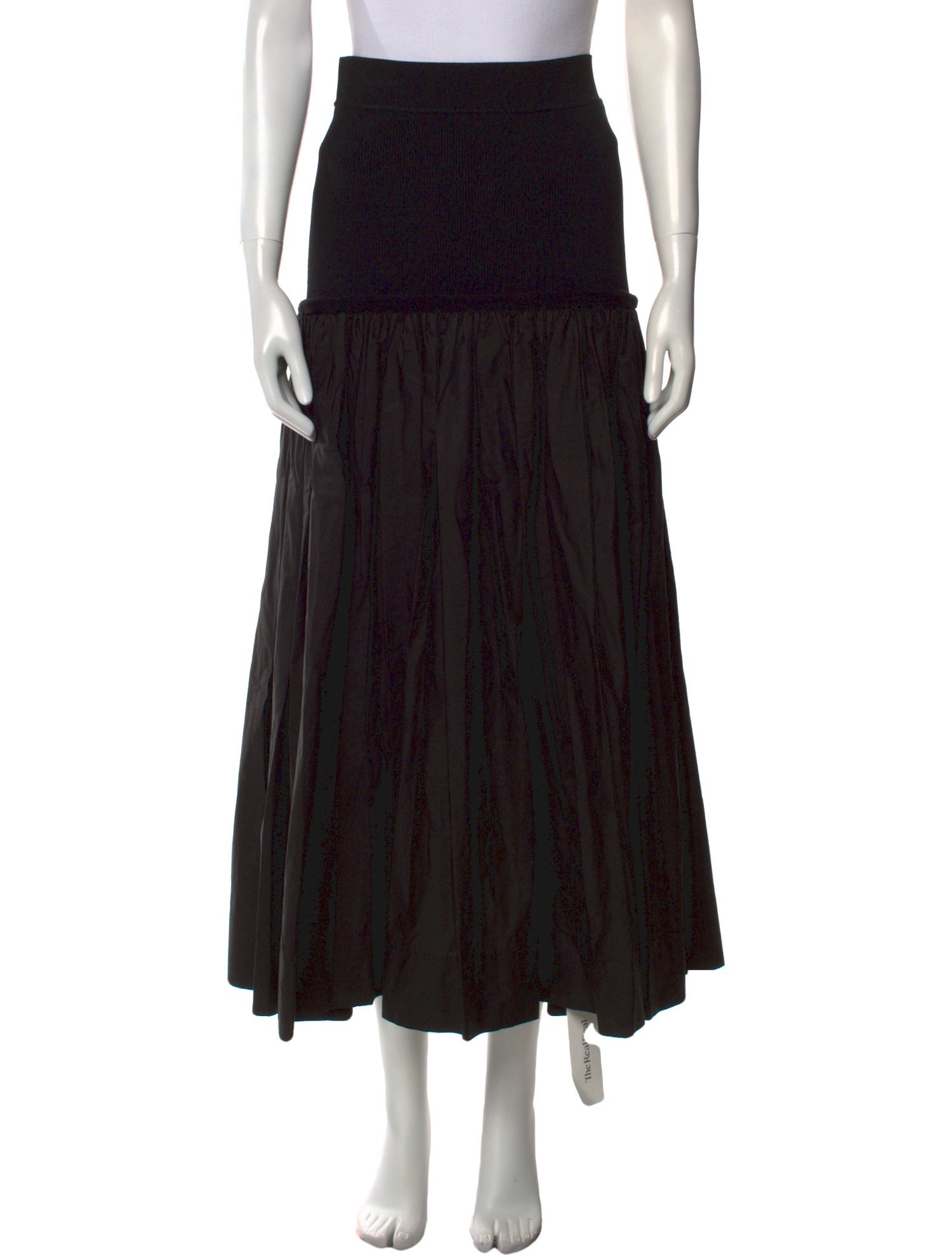 A.L.C. Ruffle Embellishment Midi Length Skirt