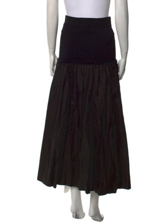 A.L.C. Ruffle Embellishment Midi Length Skirt