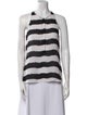 A.L.C. Silk Striped Top