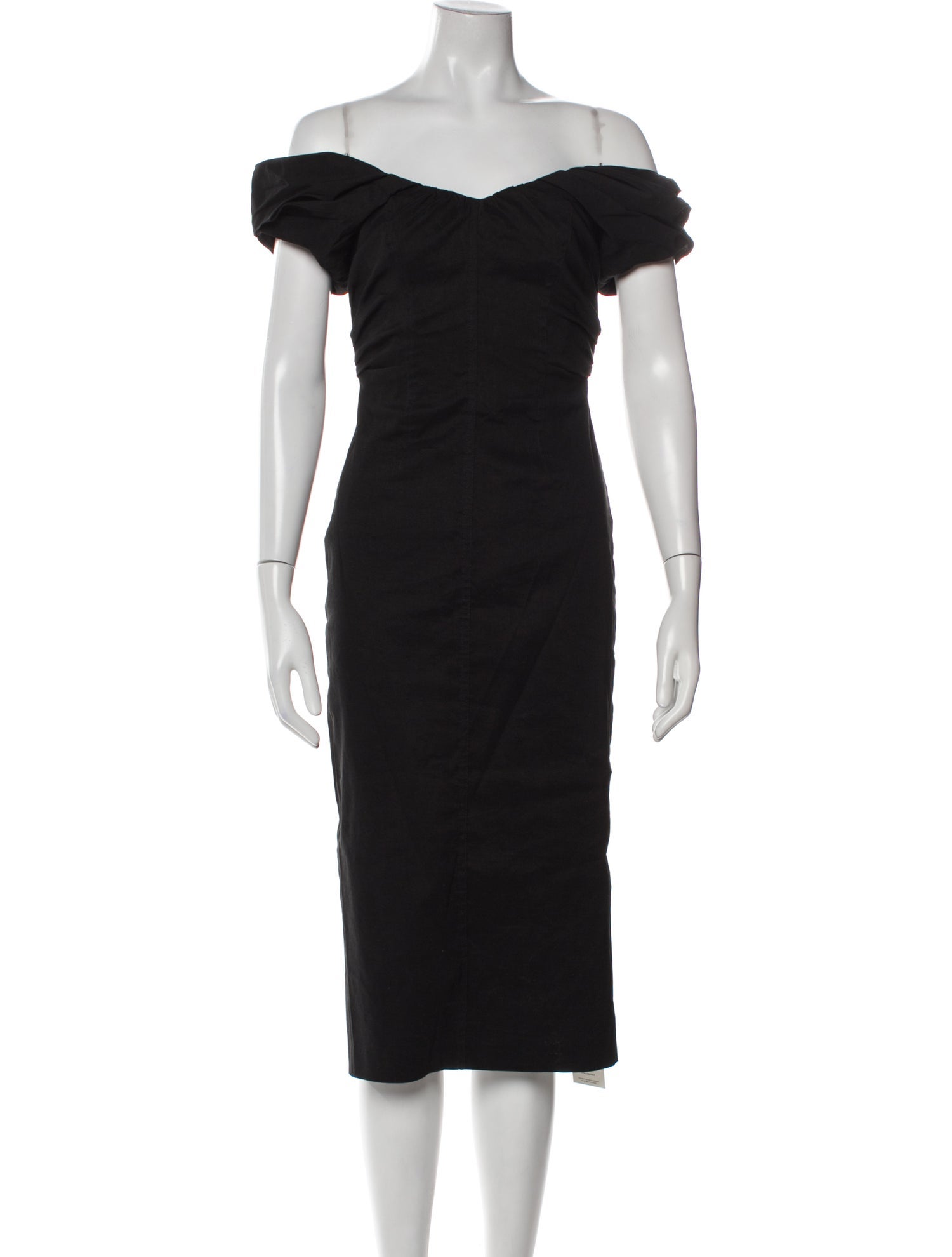 A.L.C. Off-The-Shoulder Midi Length Dress