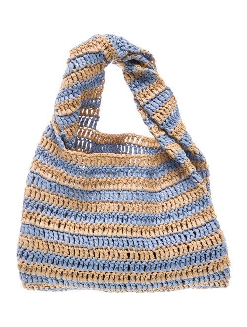 A.L.C. Raffia Top Handle Bag