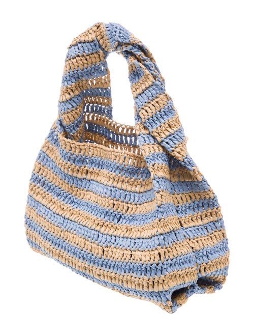 A.L.C. Raffia Top Handle Bag