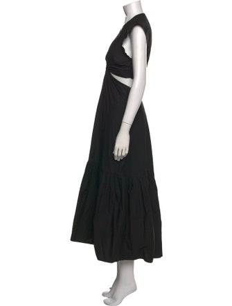 A.L.C. V-Neck Long Dress