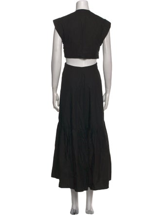 A.L.C. V-Neck Long Dress