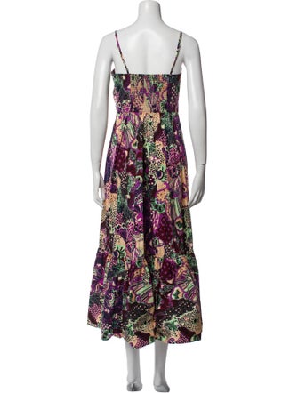A.L.C. Floral Print Long Dress