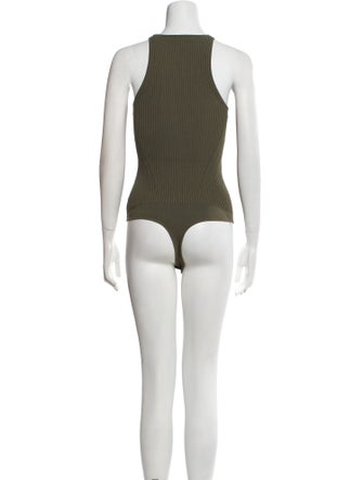 A.L.C. Scoop Neck Sleeveless Bodysuit