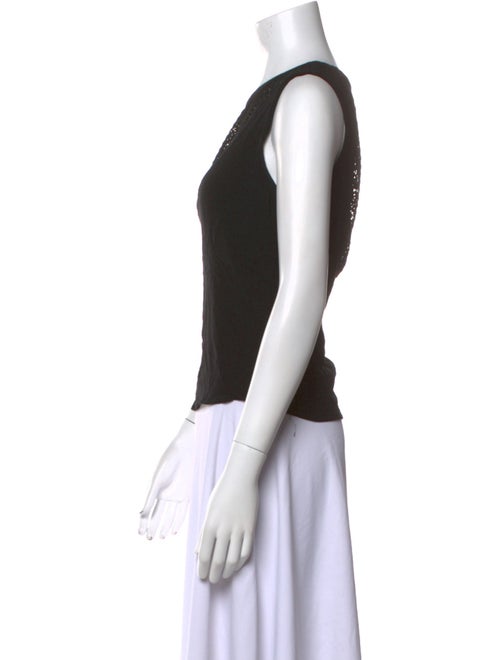 A.L.C. Bateau Neckline Sleeveless Top