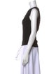 A.L.C. Bateau Neckline Sleeveless Top