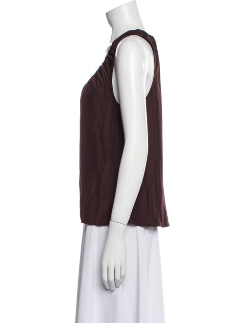 A.L.C. A.L.C Brown Sleeveless Blouse