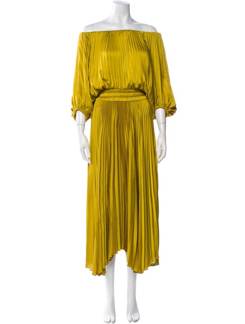 A.L.C. Off-The-Shoulder Long Dress