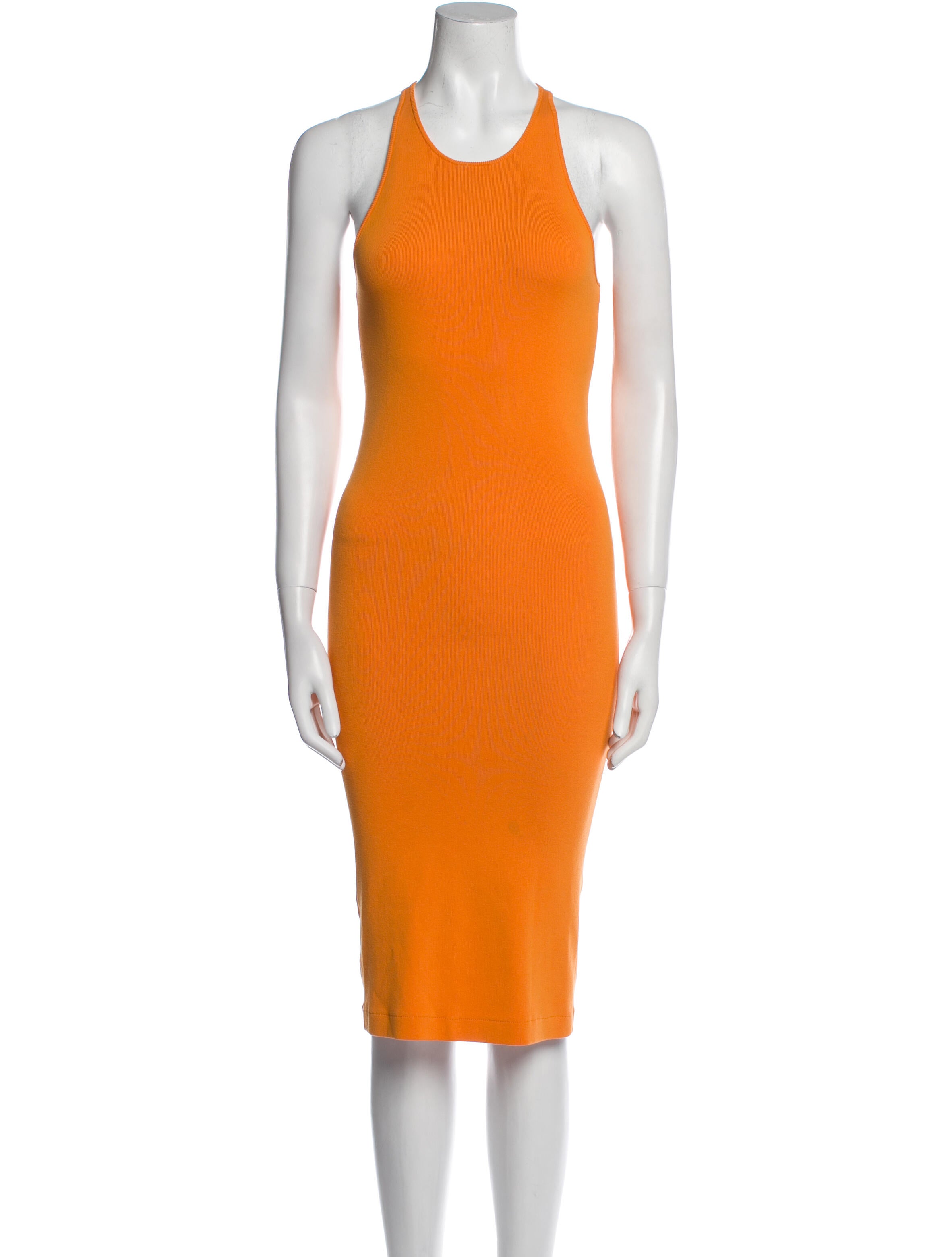 A.L.C. Scoop Neck Midi Length Dress