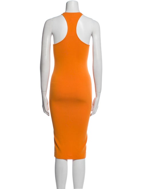 A.L.C. Scoop Neck Midi Length Dress