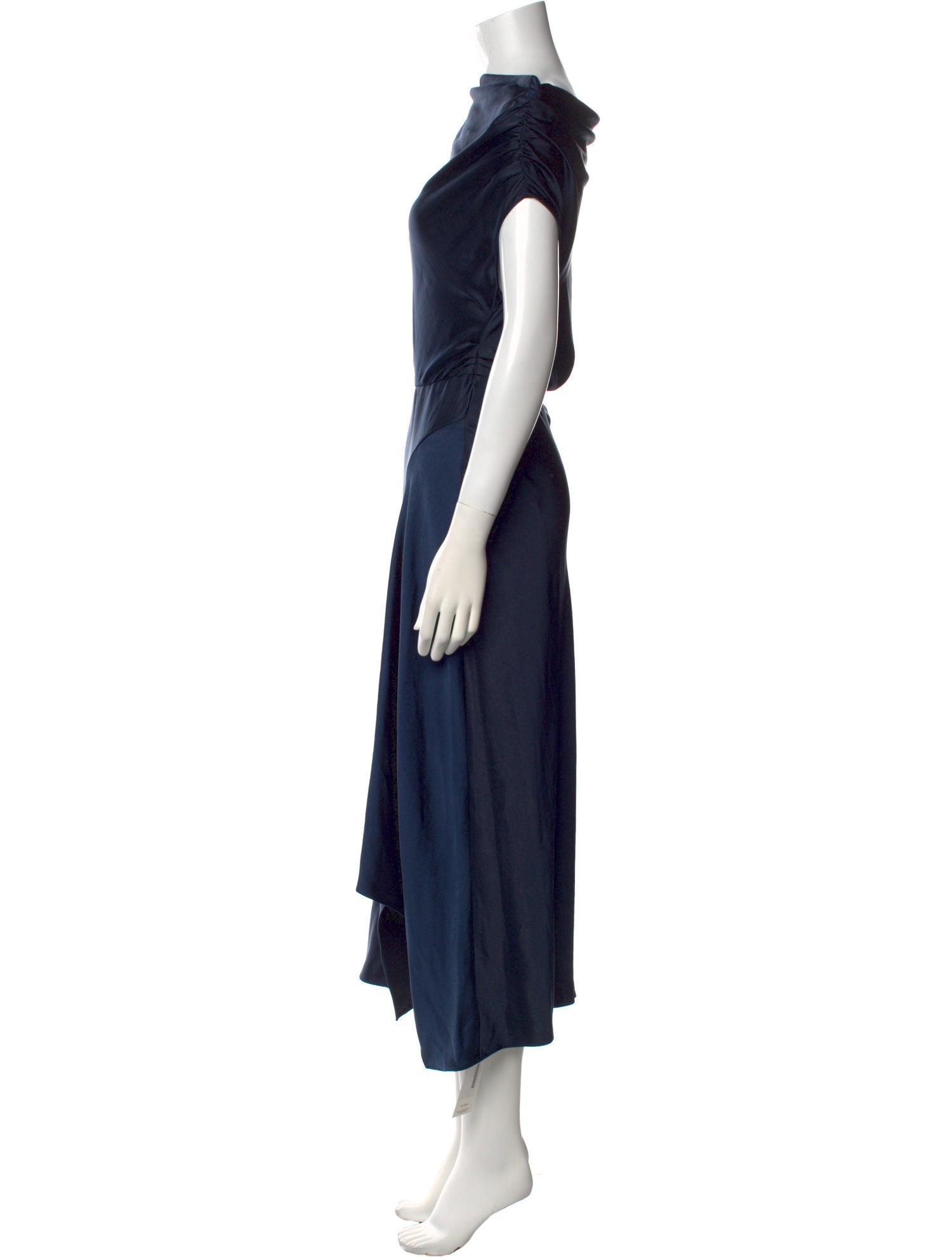 A.L.C. Bateau Neckline Long Dress