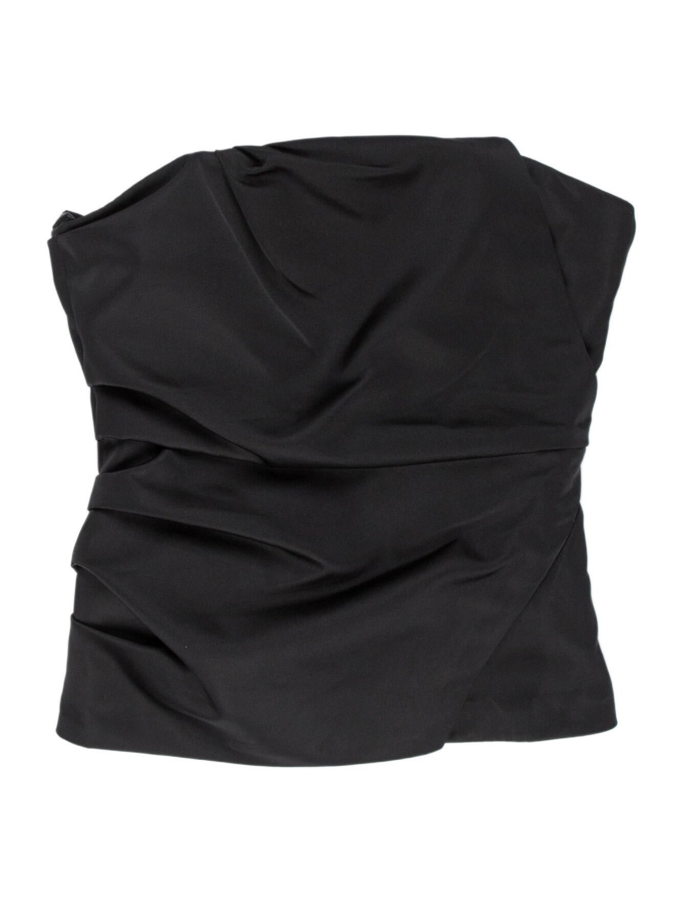 A.L.C. Strapless Crop Top
