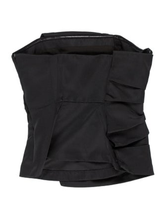 A.L.C. Strapless Crop Top