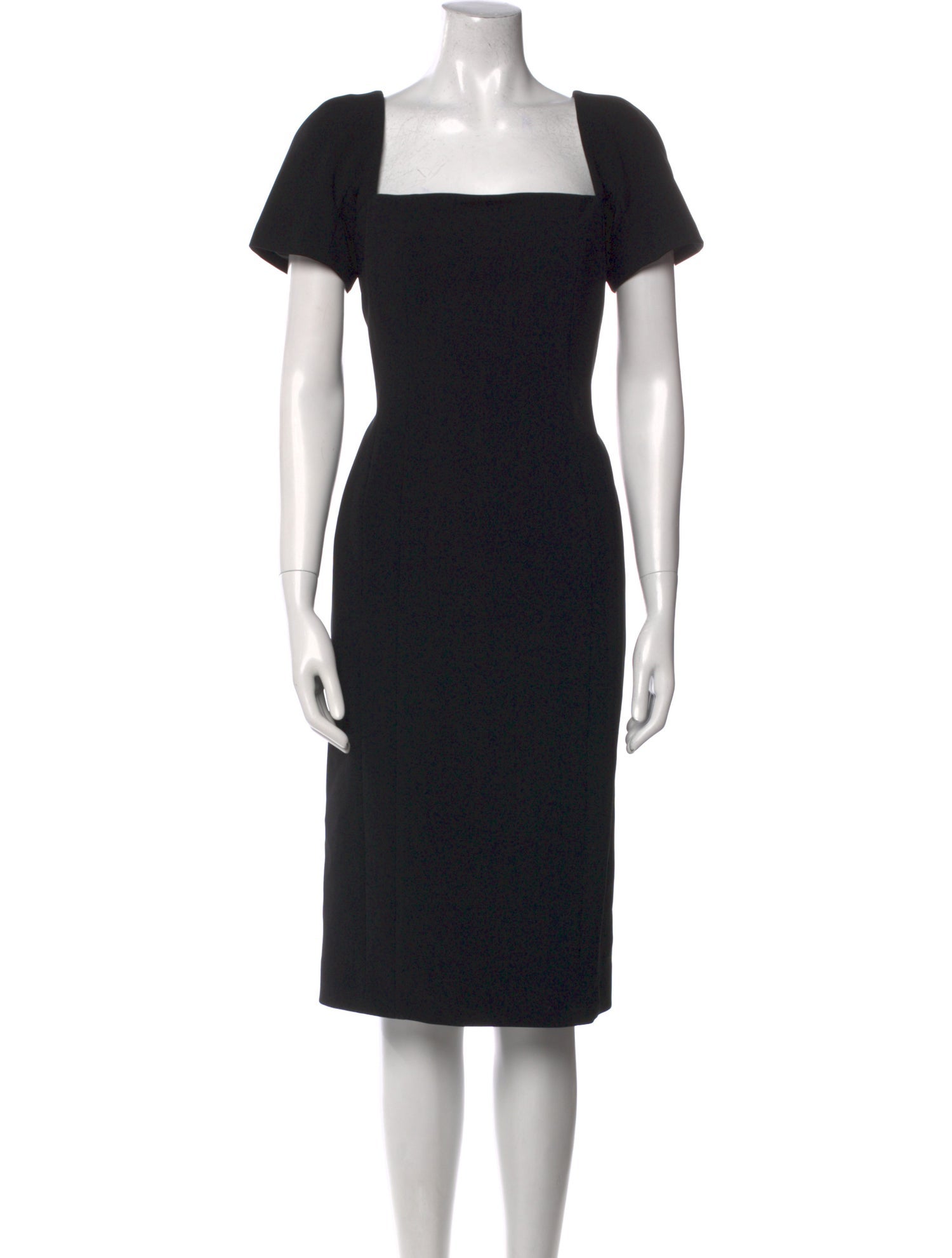 A.L.C. Square Neckline Knee-Length Dress