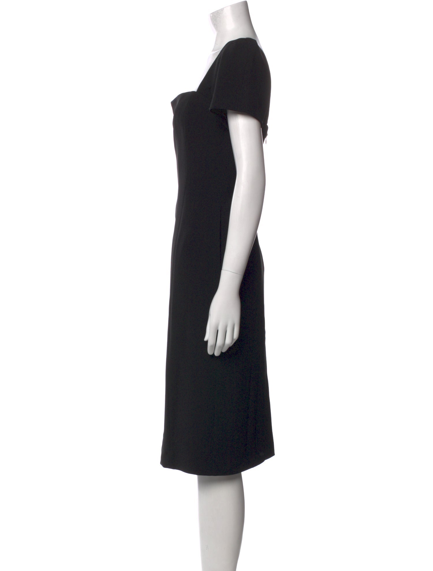 A.L.C. Square Neckline Knee-Length Dress