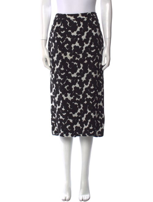 A.L.C. Silk Midi Length Skirt