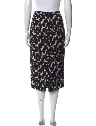 A.L.C. Silk Midi Length Skirt