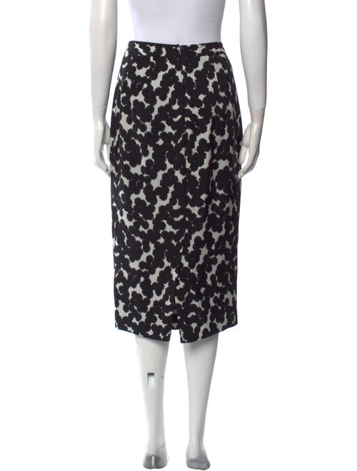 A.L.C. Silk Midi Length Skirt