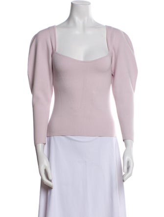 A.L.C. Square Neckline Sweater
