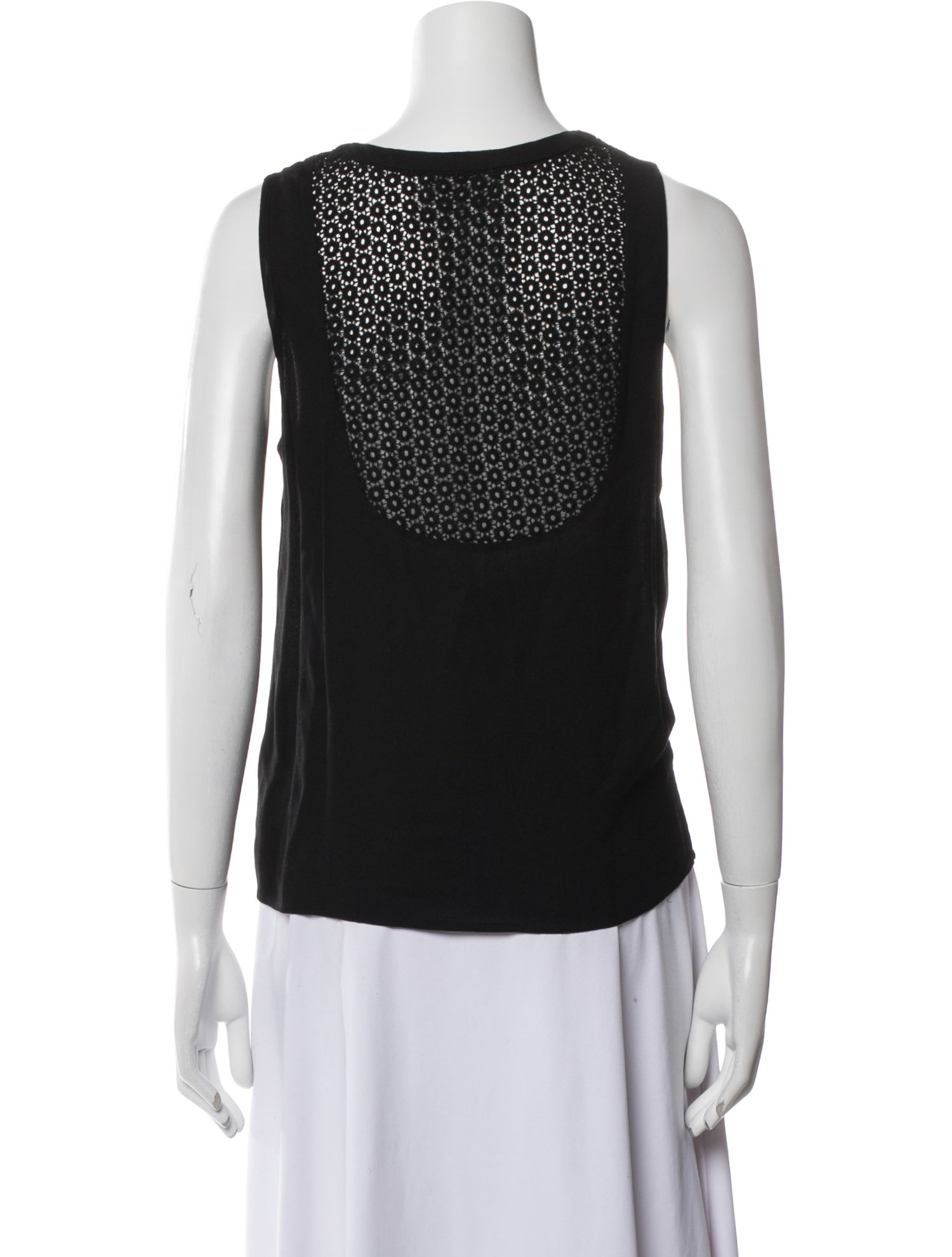 A.L.C. Scoop Neck Sleeveless Top
