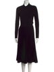 A.L.C. Mock Neck Midi Length Dress