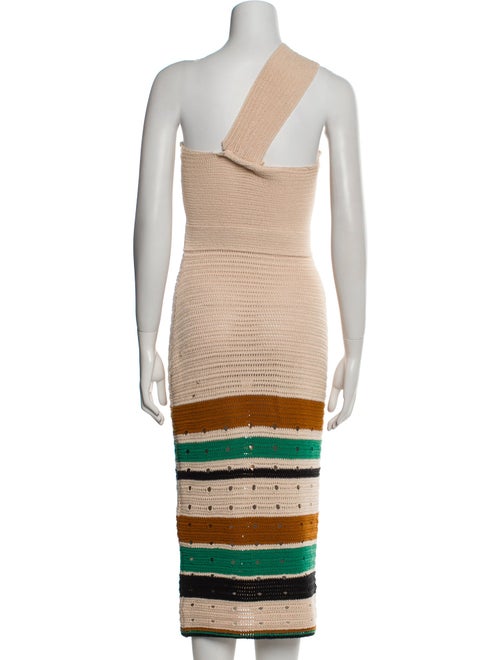 A.L.C. Striped Midi Length Dress