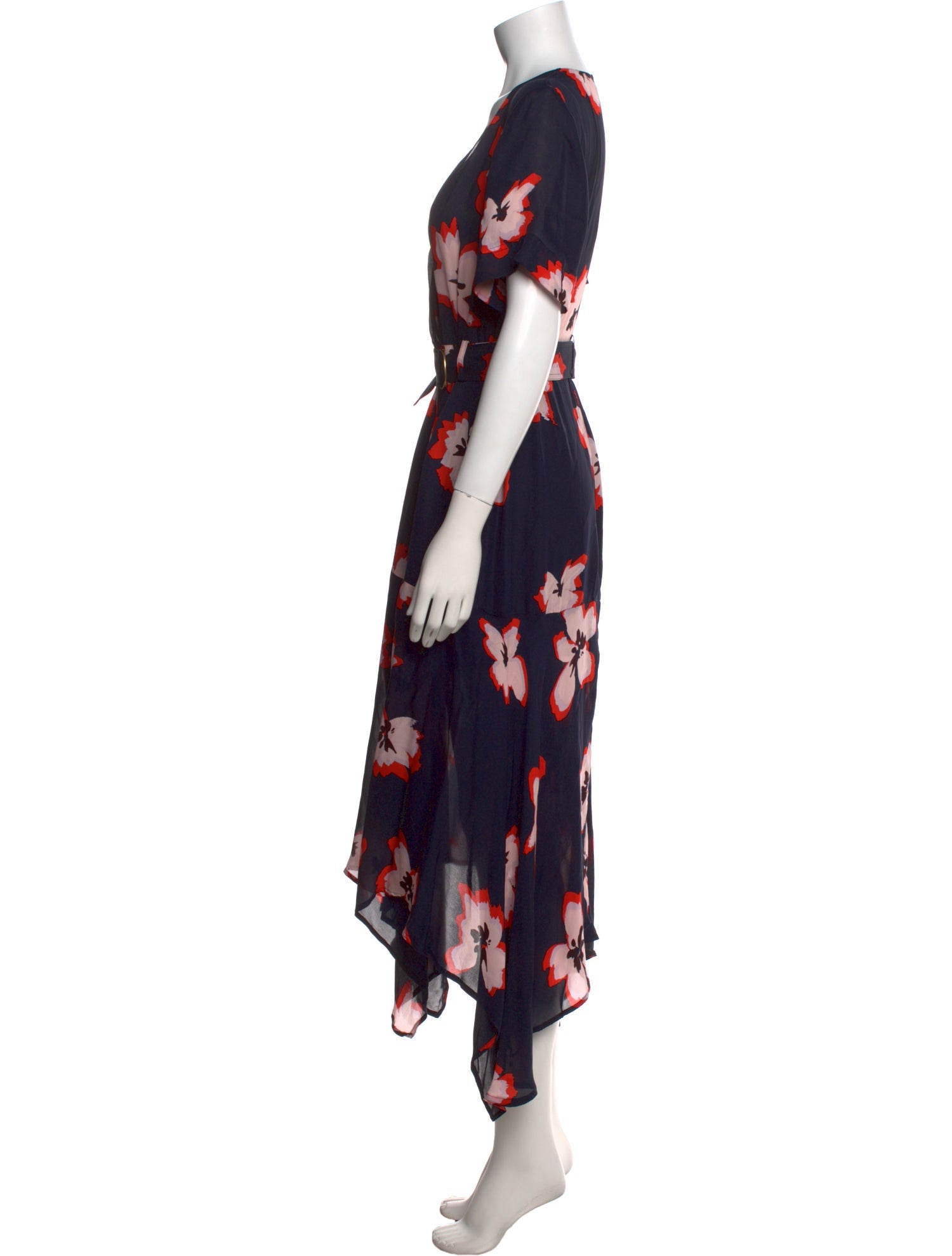 A.L.C. Silk Midi Length Dress