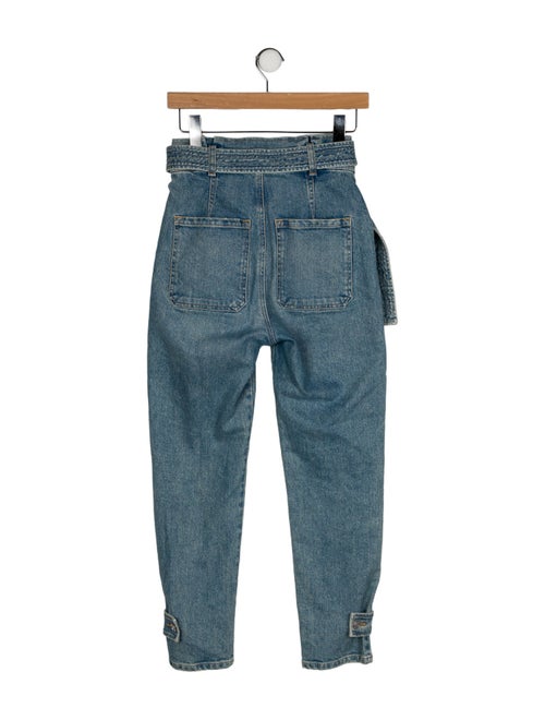 A.L.C. High-Rise Straight Leg Jeans