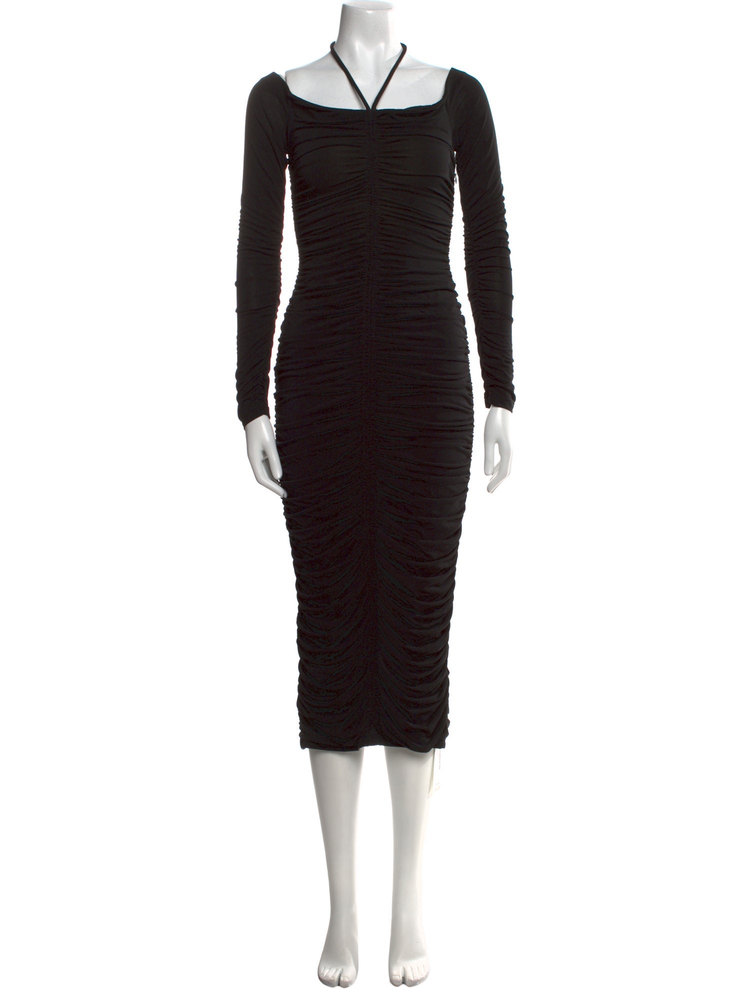 A.L.C. Square Neckline Midi Length Dress