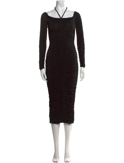 A.L.C. Square Neckline Midi Length Dress