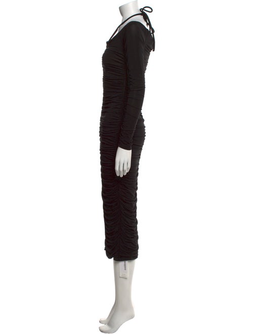 A.L.C. Square Neckline Midi Length Dress