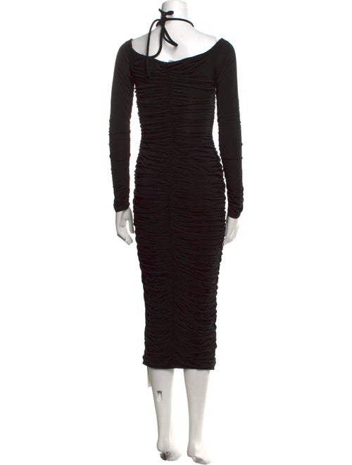 A.L.C. Square Neckline Midi Length Dress