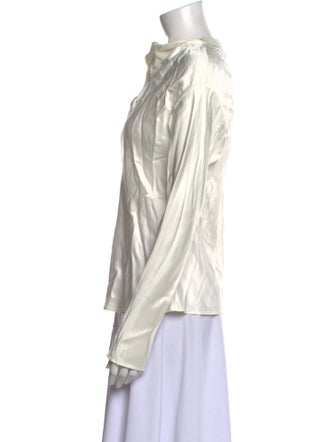 A.L.C. Cowl Neck Long Sleeve Blouse