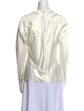 A.L.C. Cowl Neck Long Sleeve Blouse