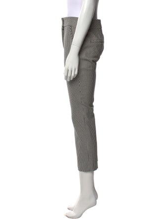 A.L.C. Houndstooth Print Straight Leg Pants