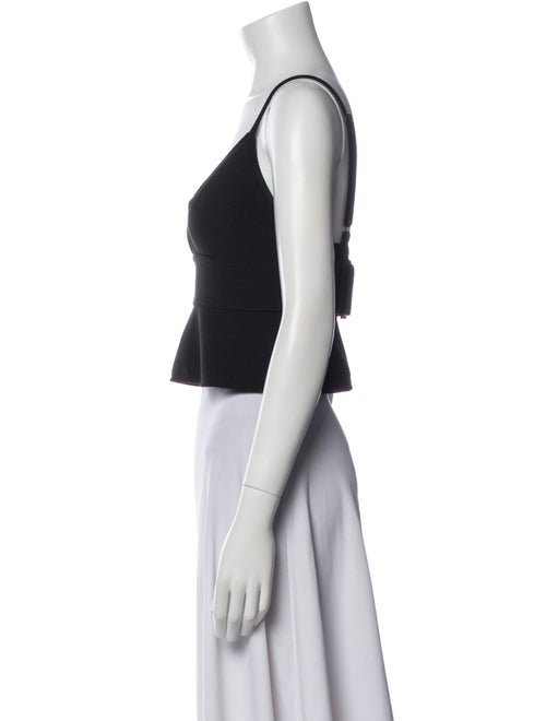 A.L.C. V-Neck Sleeveless Crop Top