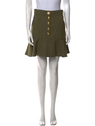 A.L.C. Ruffle Embellishment Mini Skirt