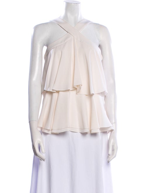 A.L.C. Silk V-Neck Blouse