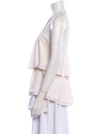 A.L.C. Silk V-Neck Blouse