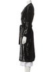 A.L.C. Sequin Trench Coat