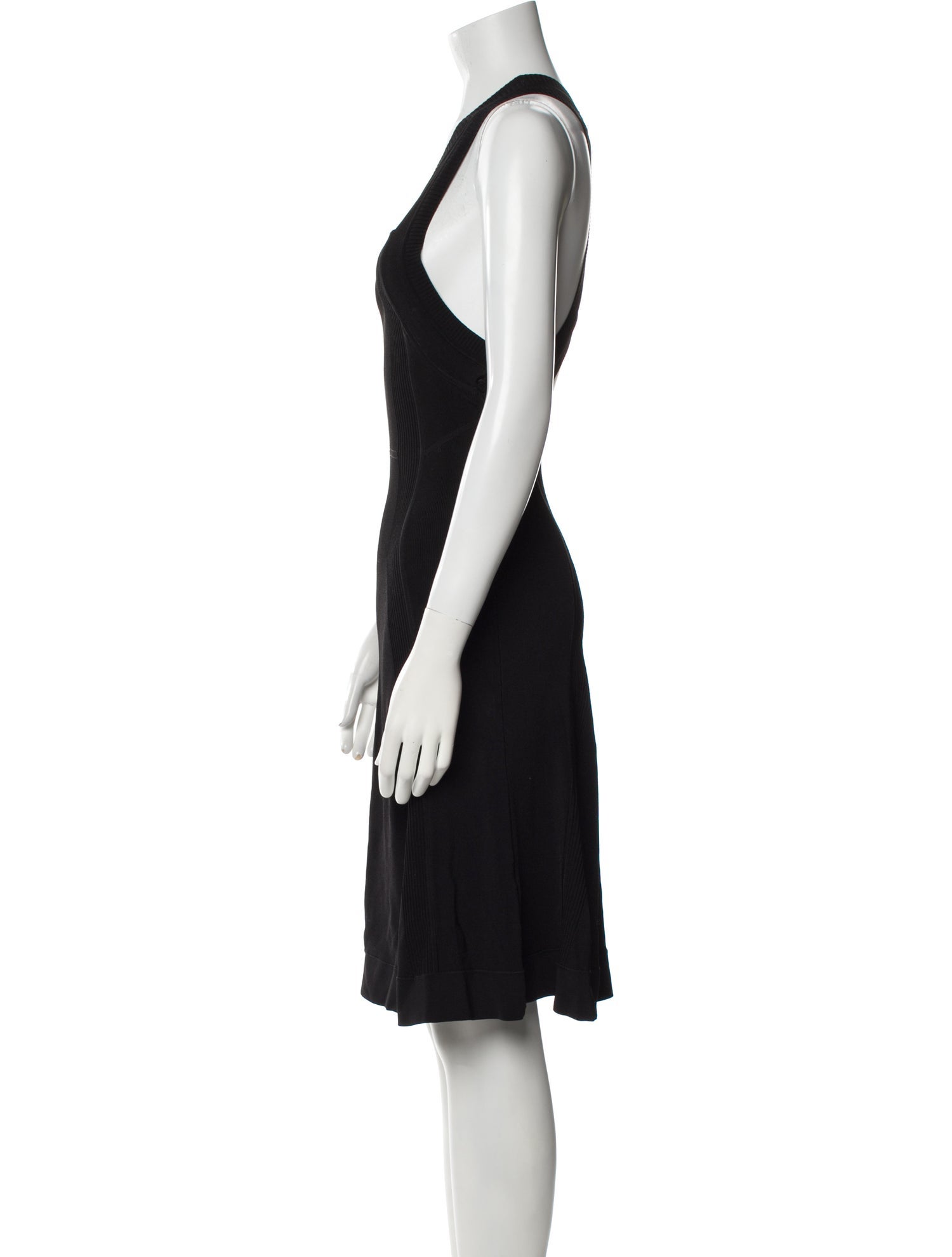 A.L.C. Scoop Neck Knee-Length Dress