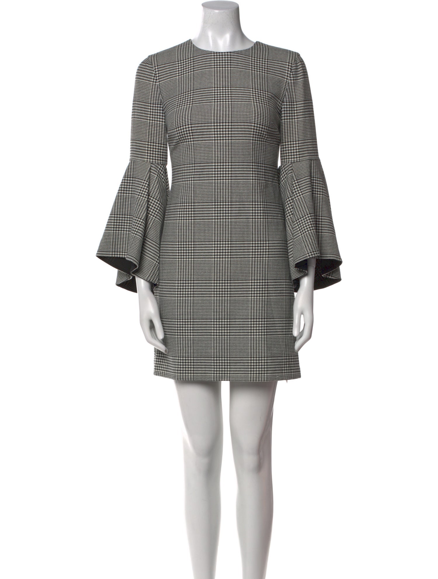 A.L.C. Plaid Print Mini Dress