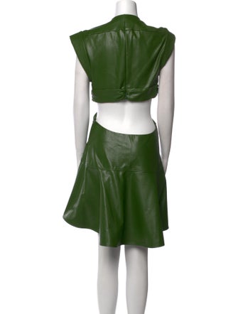 A.L.C. V-Neck Knee-Length Dress