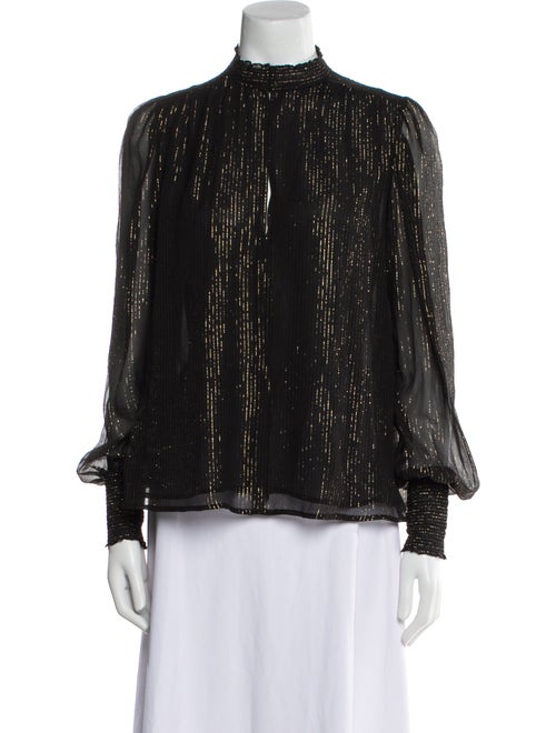 A.L.C. Silk Printed Blouse