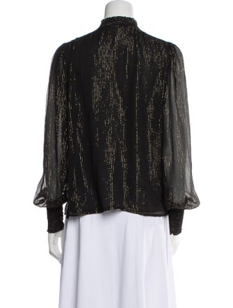 A.L.C. Silk Printed Blouse