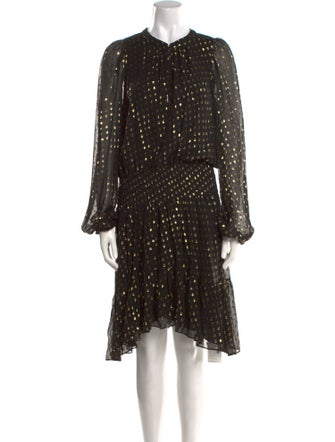 A.L.C. Silk Midi Length Dress