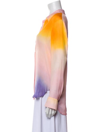 A.L.C. Silk Tie-Dye Print Set